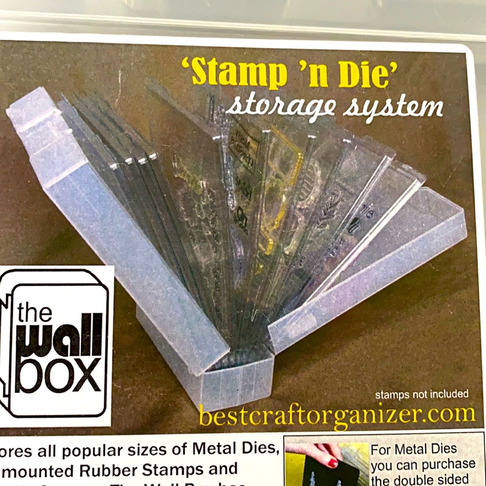 Craft Storage System - “Stamp ‘n Die”
